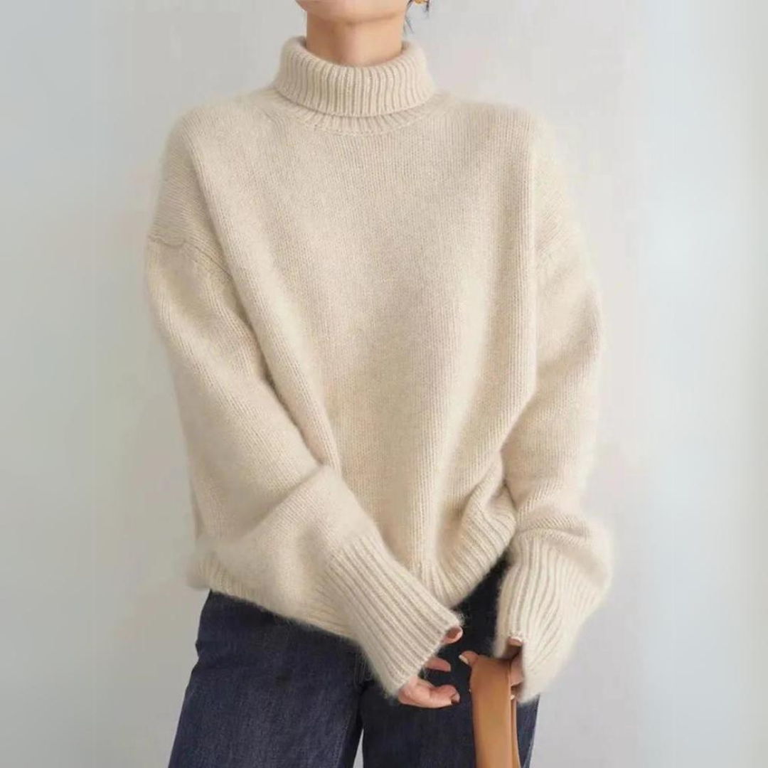 Ivy™ | Comfortable, Soft Knitted Turtleneck Jumper