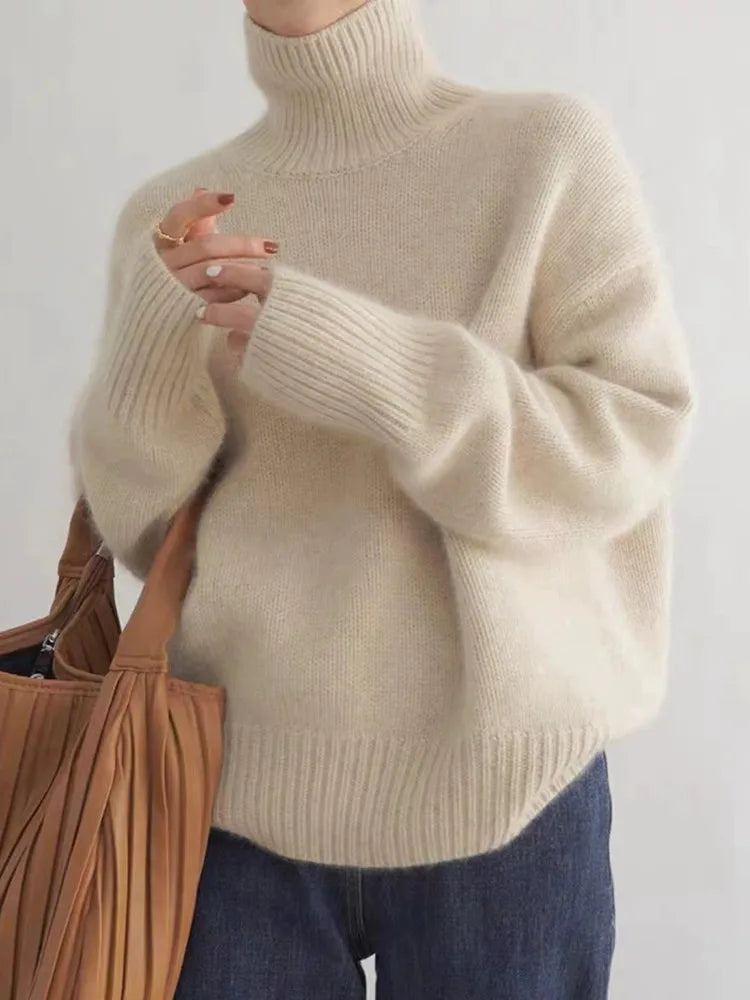 Ivy™ | Comfortable, Soft Knitted Turtleneck Jumper