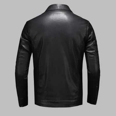 Victor™ | Classic Faux Leather Jacket